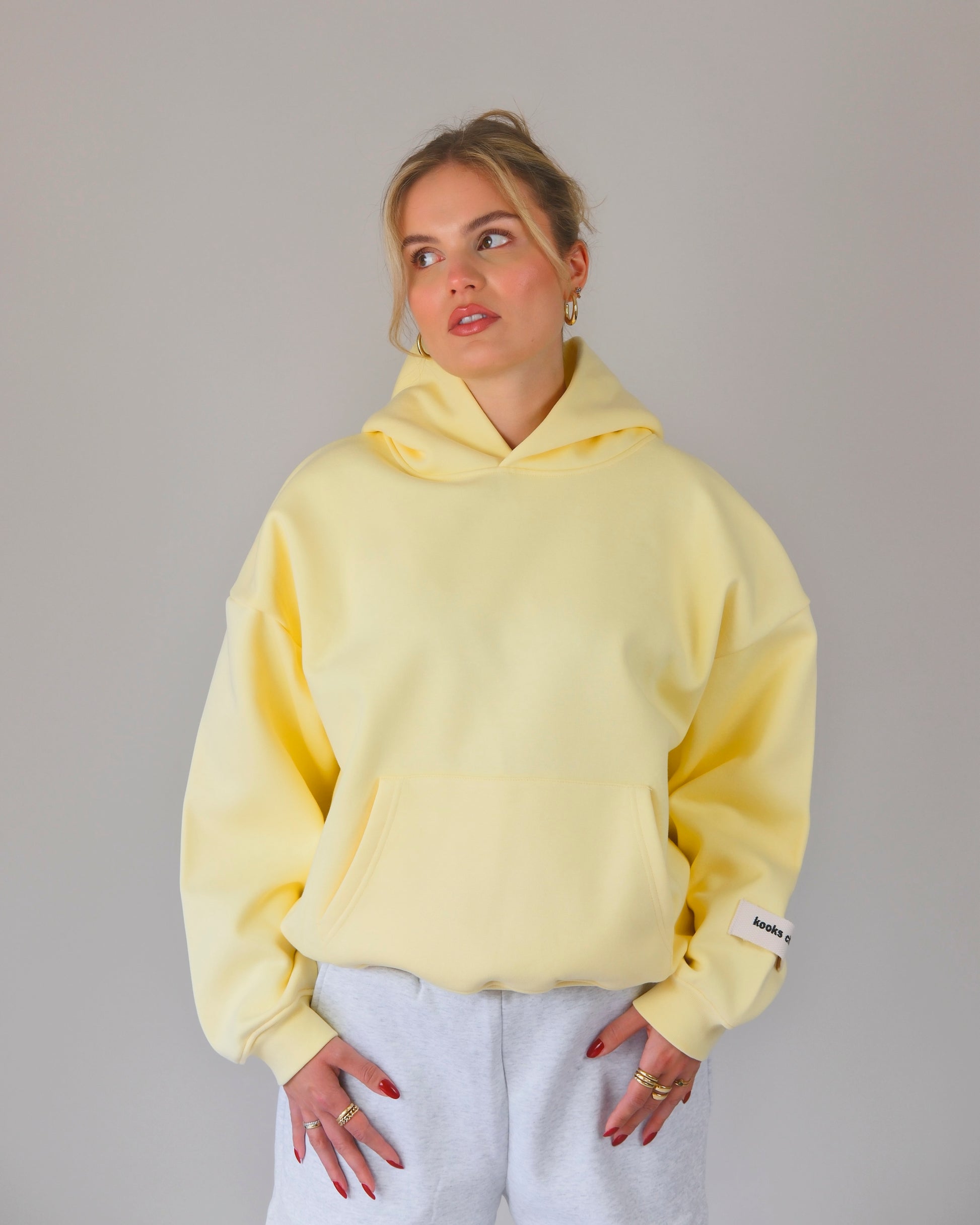 Butter Yellow Essential Hoodie S