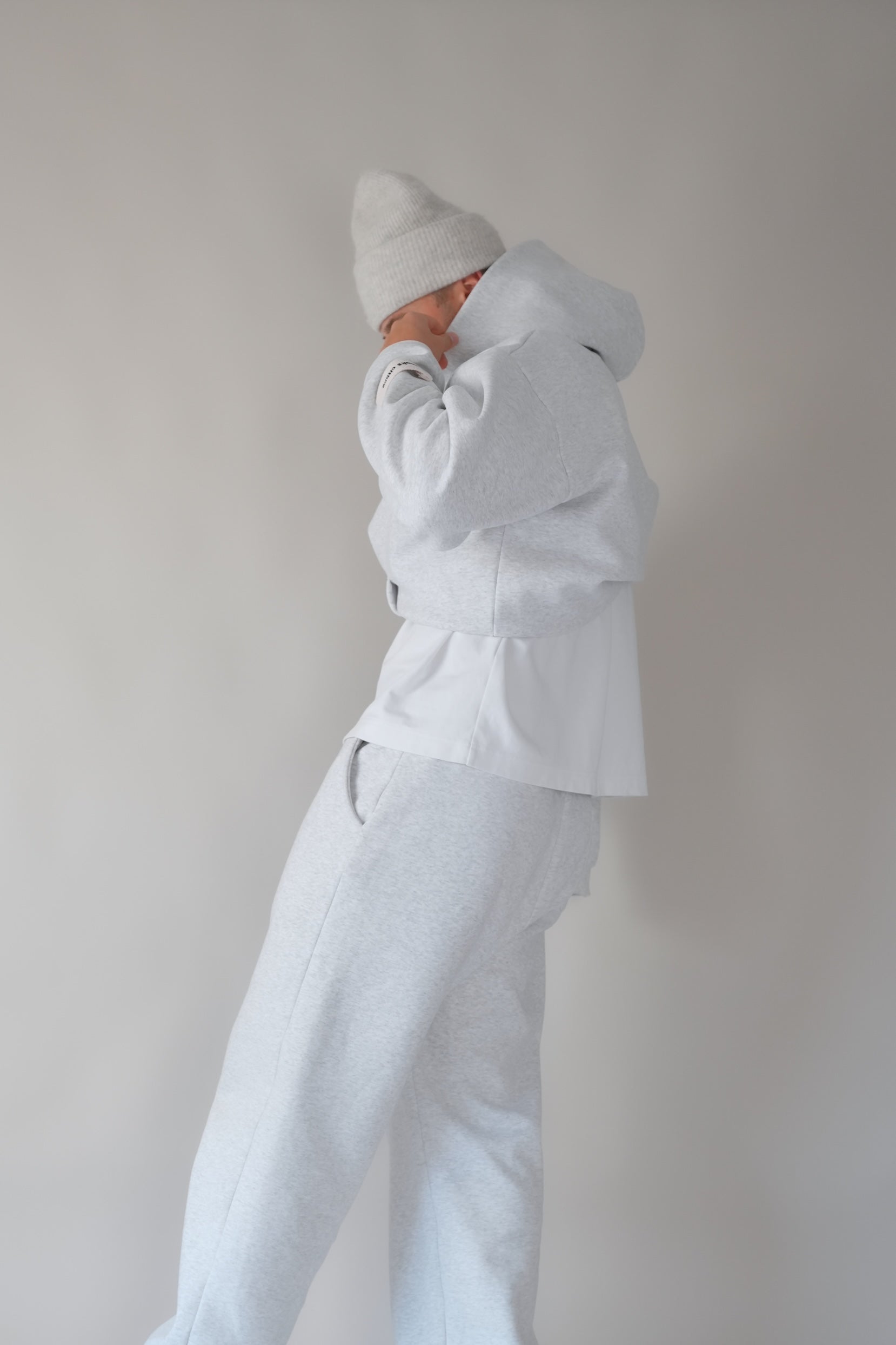 Light Gray Essential Hoodie