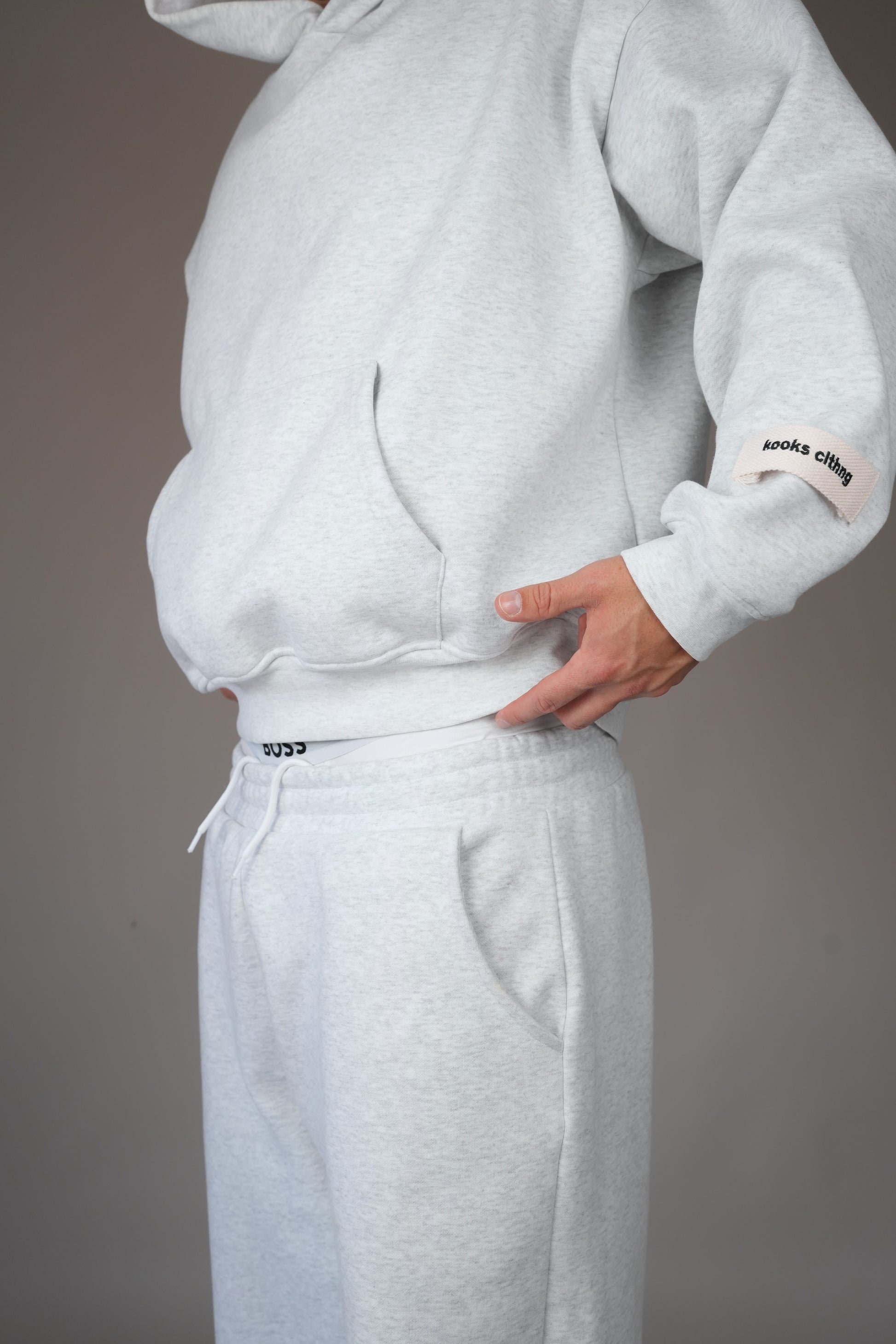 Light Gray Essential Hoodie