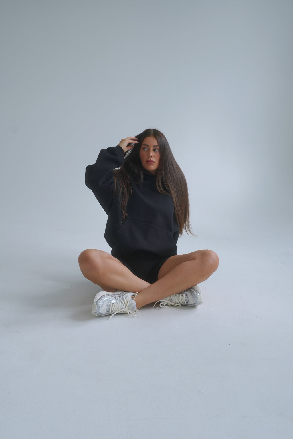 Black Essential Hoodie