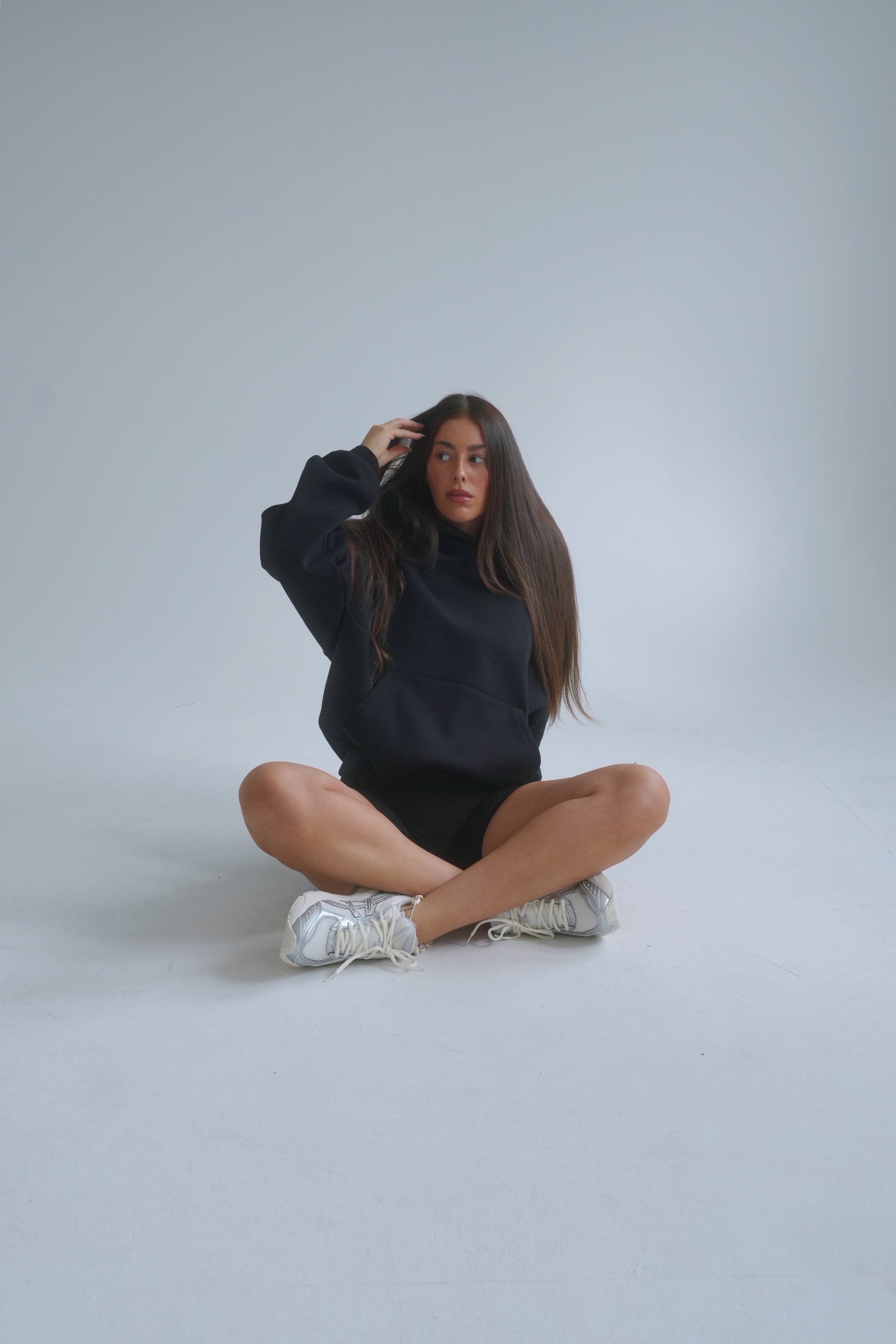 Black Essential Hoodie