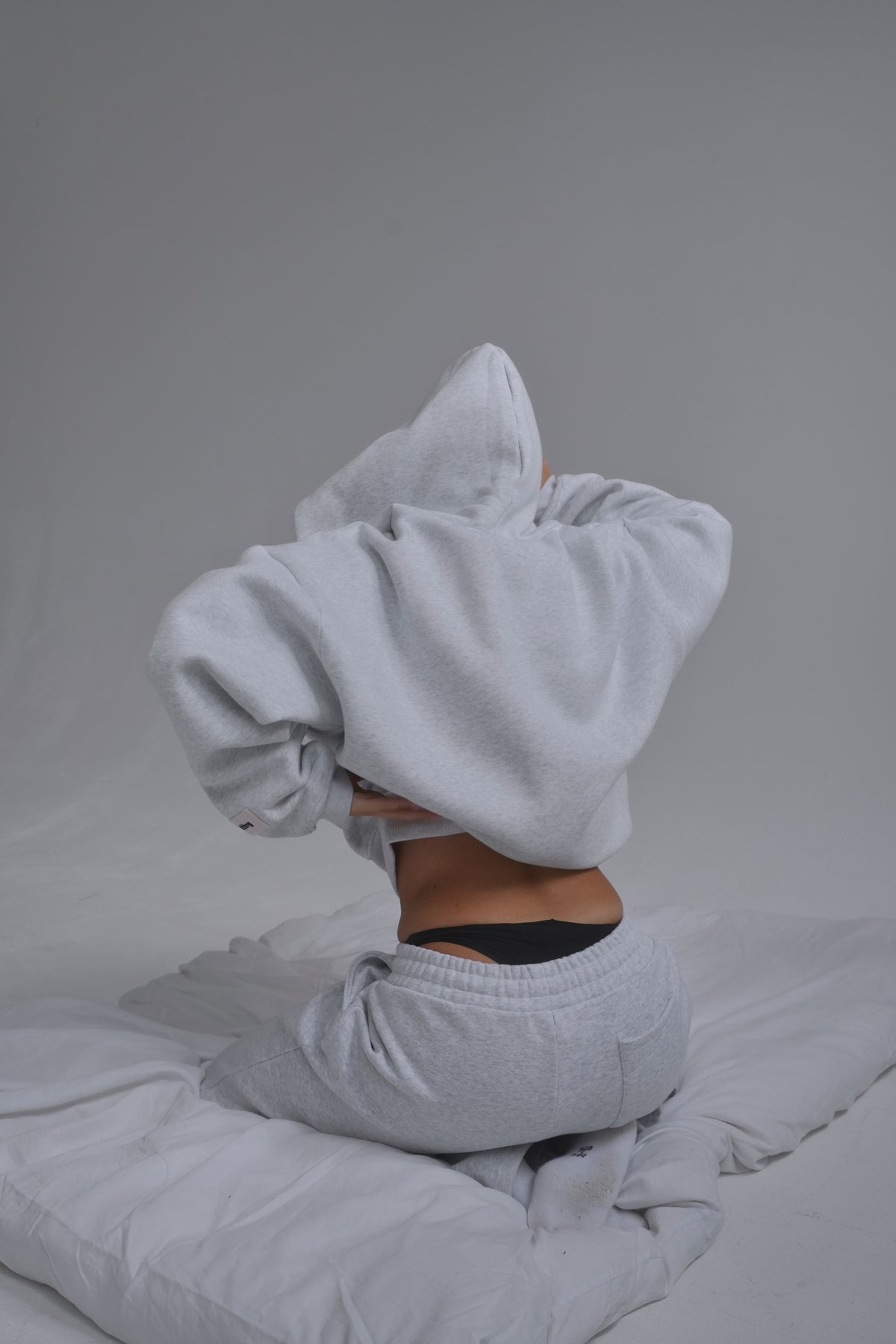 Light Gray Essential Hoodie
