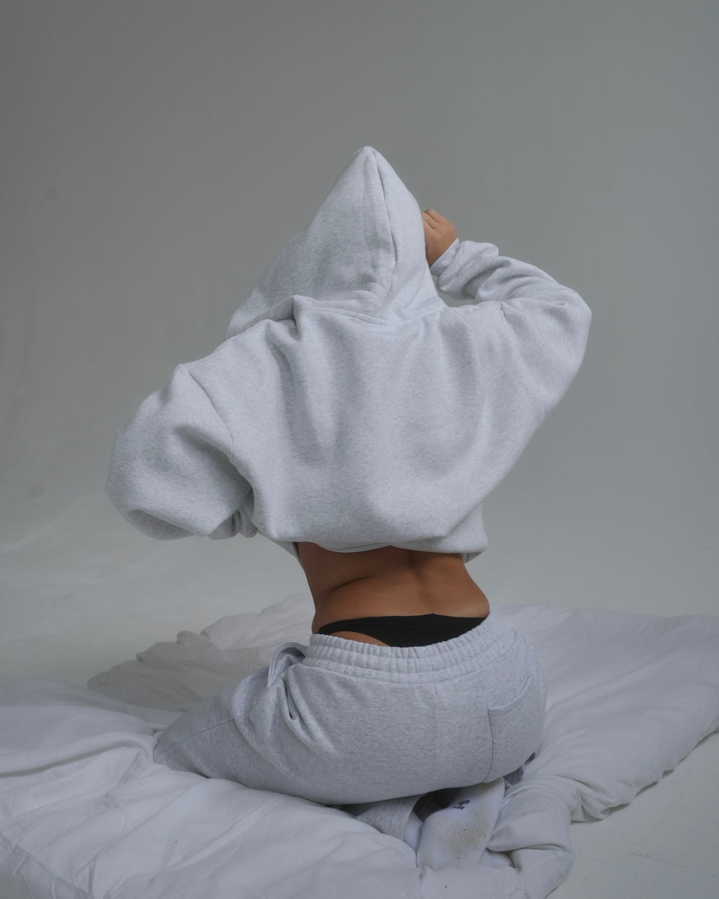 Light Gray Zip Jacket