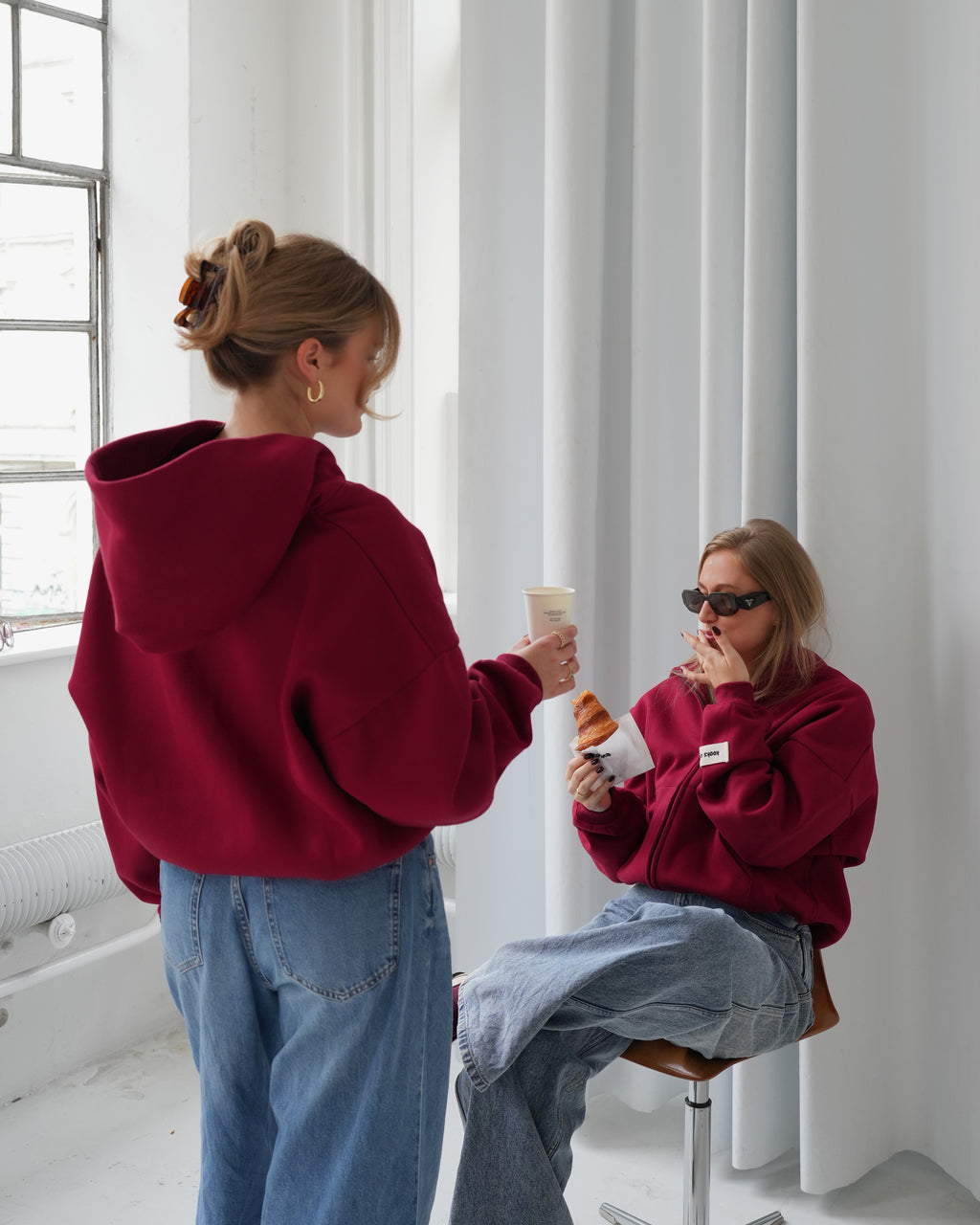 Merlot Red ZIP Jacket