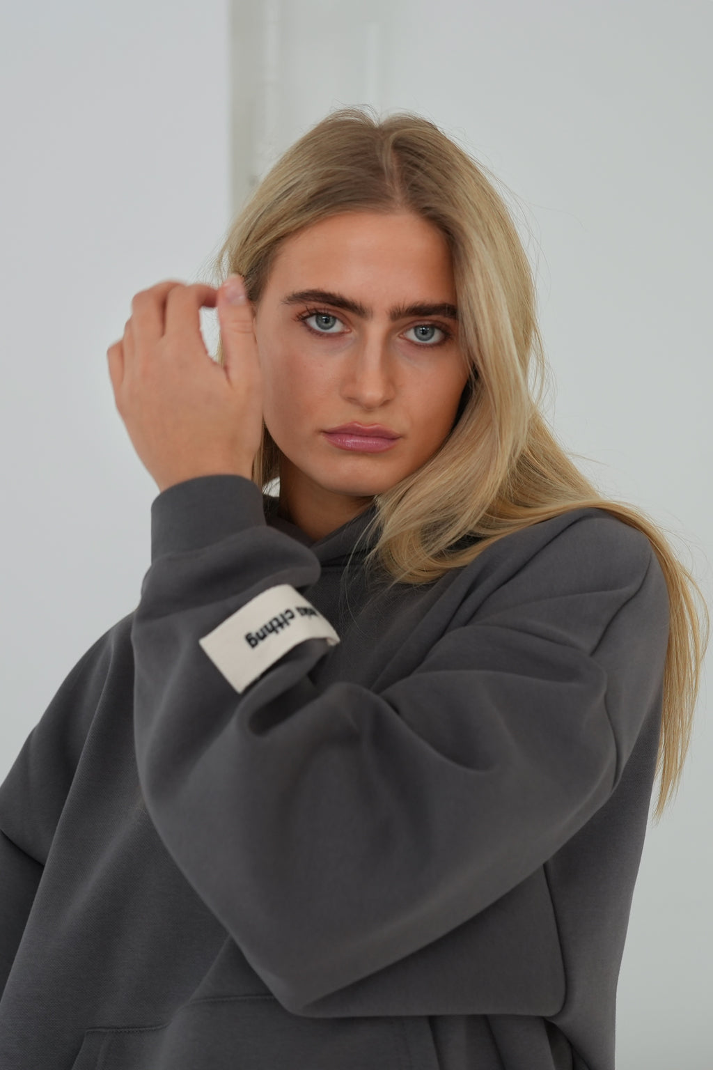 Dark Gray Essential Hoodie