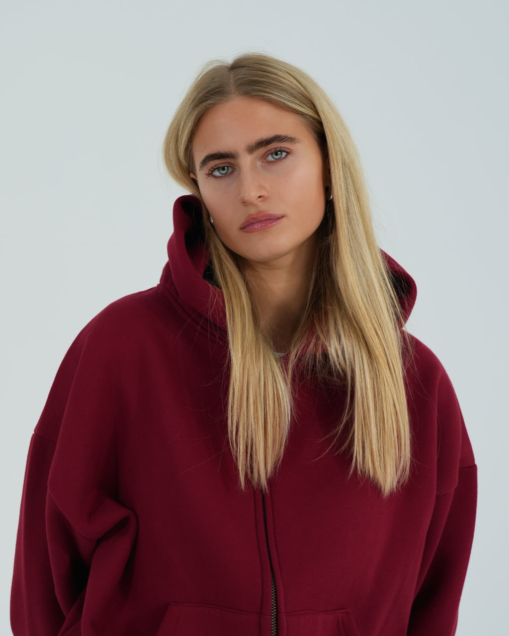 Merlot Red ZIP Jacket