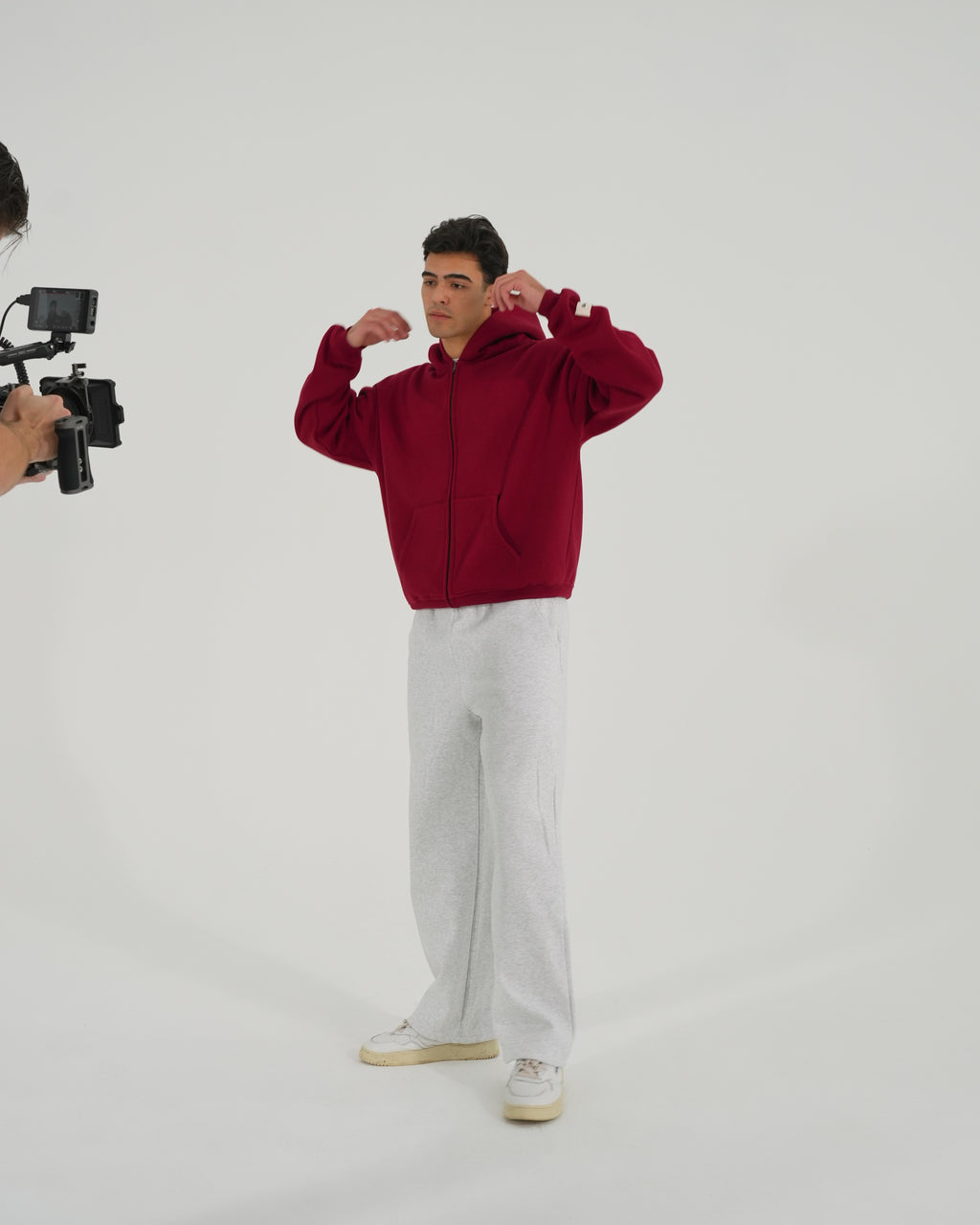 Merlot Red ZIP Jacket