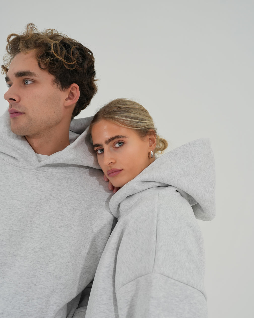 Light Gray Essential Hoodie