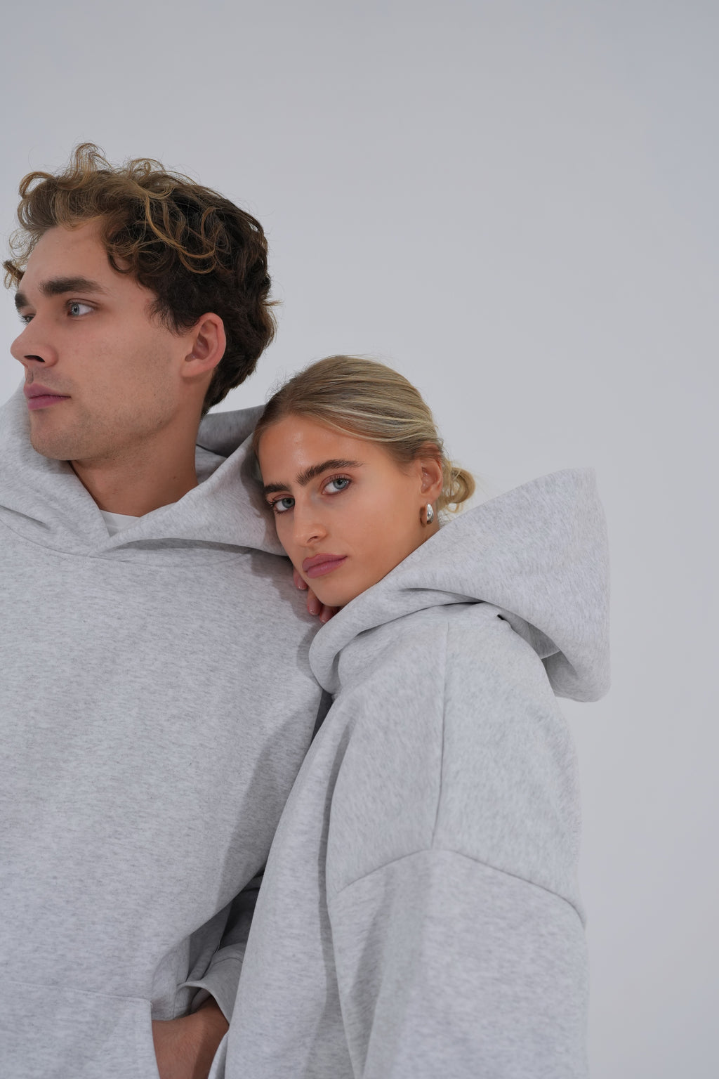 Light Gray Essential Hoodie
