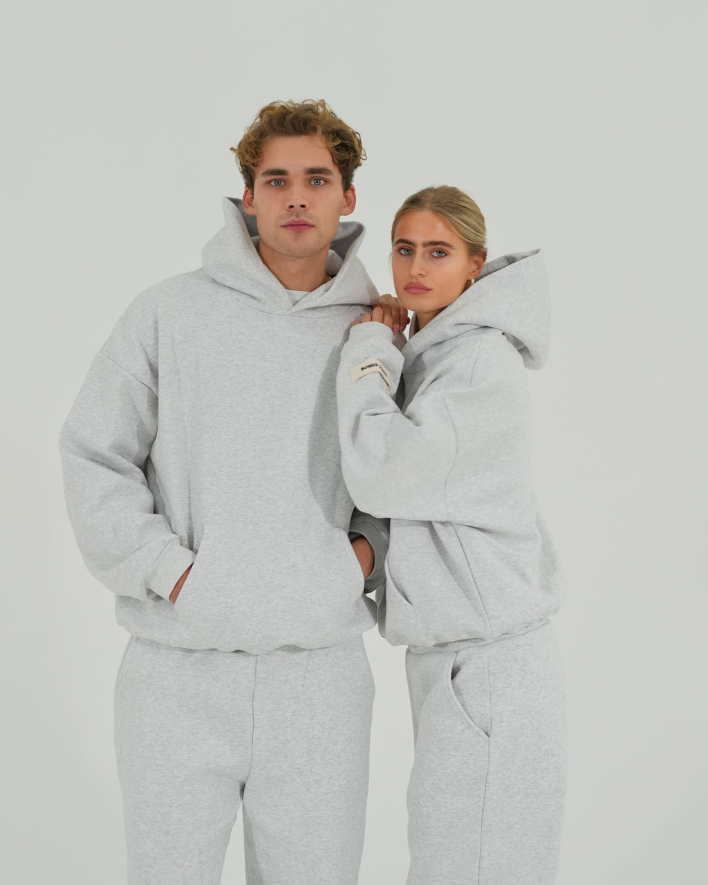 Light Gray Essential Hoodie