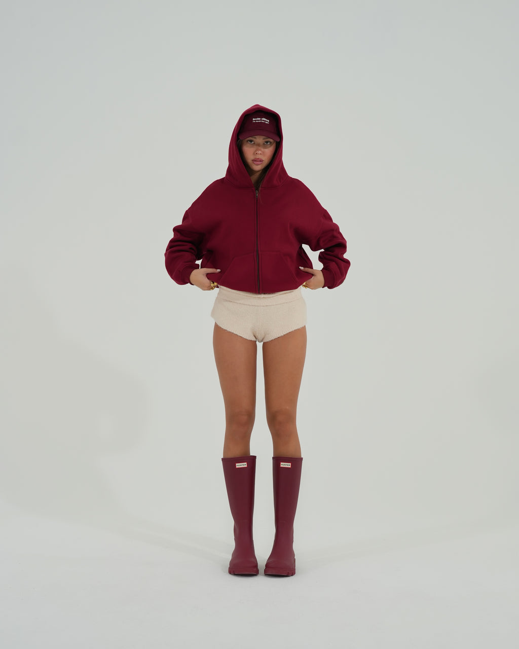 Merlot Red ZIP Jacket