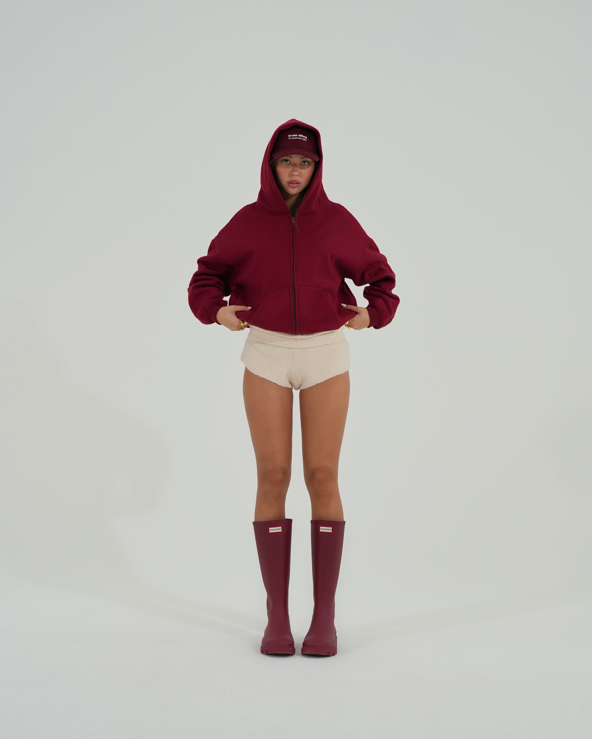 Merlot Red ZIP Jacket