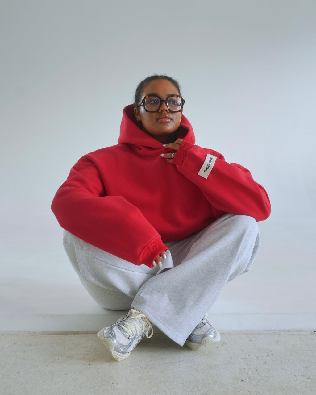 Berry Red Essential Hoodie