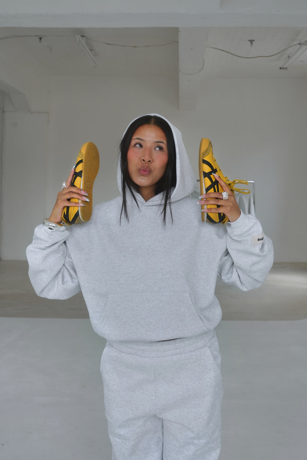 Light Gray Essential Hoodie