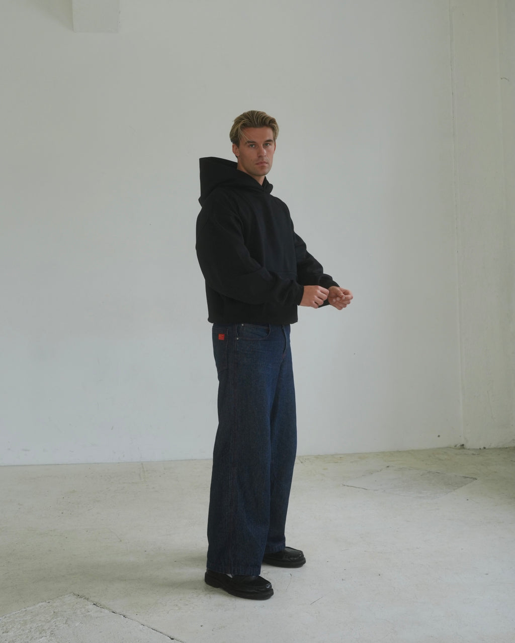Black Essential Hoodie