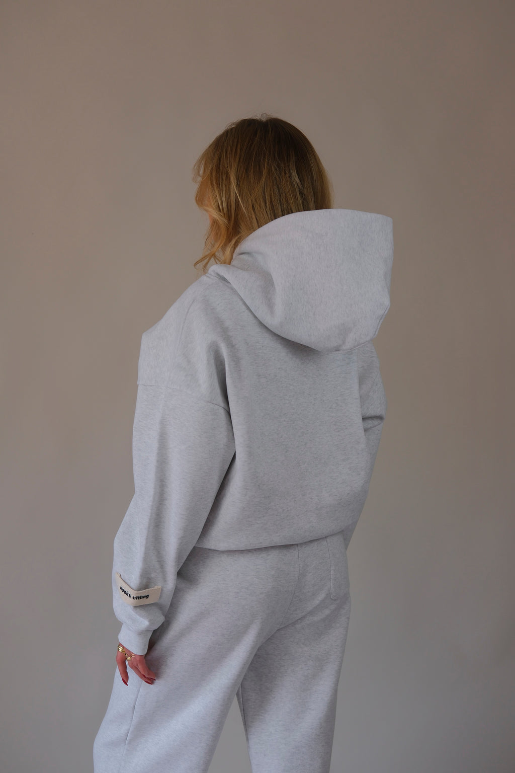 Light Gray Essential Hoodie