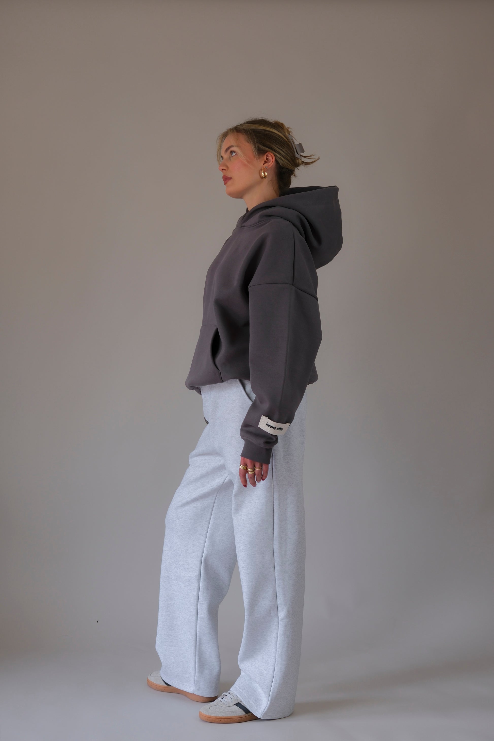 Dark Gray Essential Hoodie