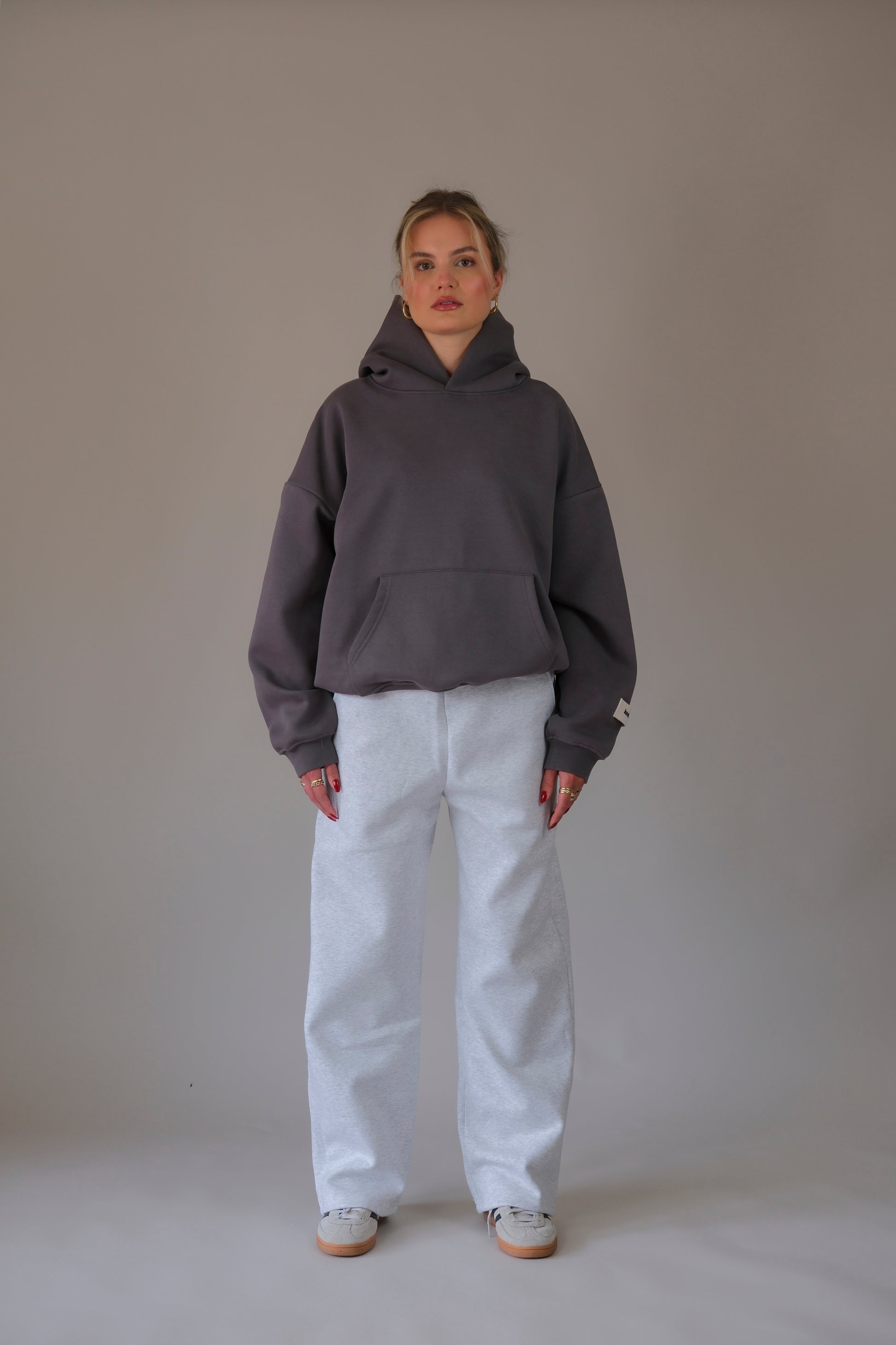 Dark Gray Essential Hoodie