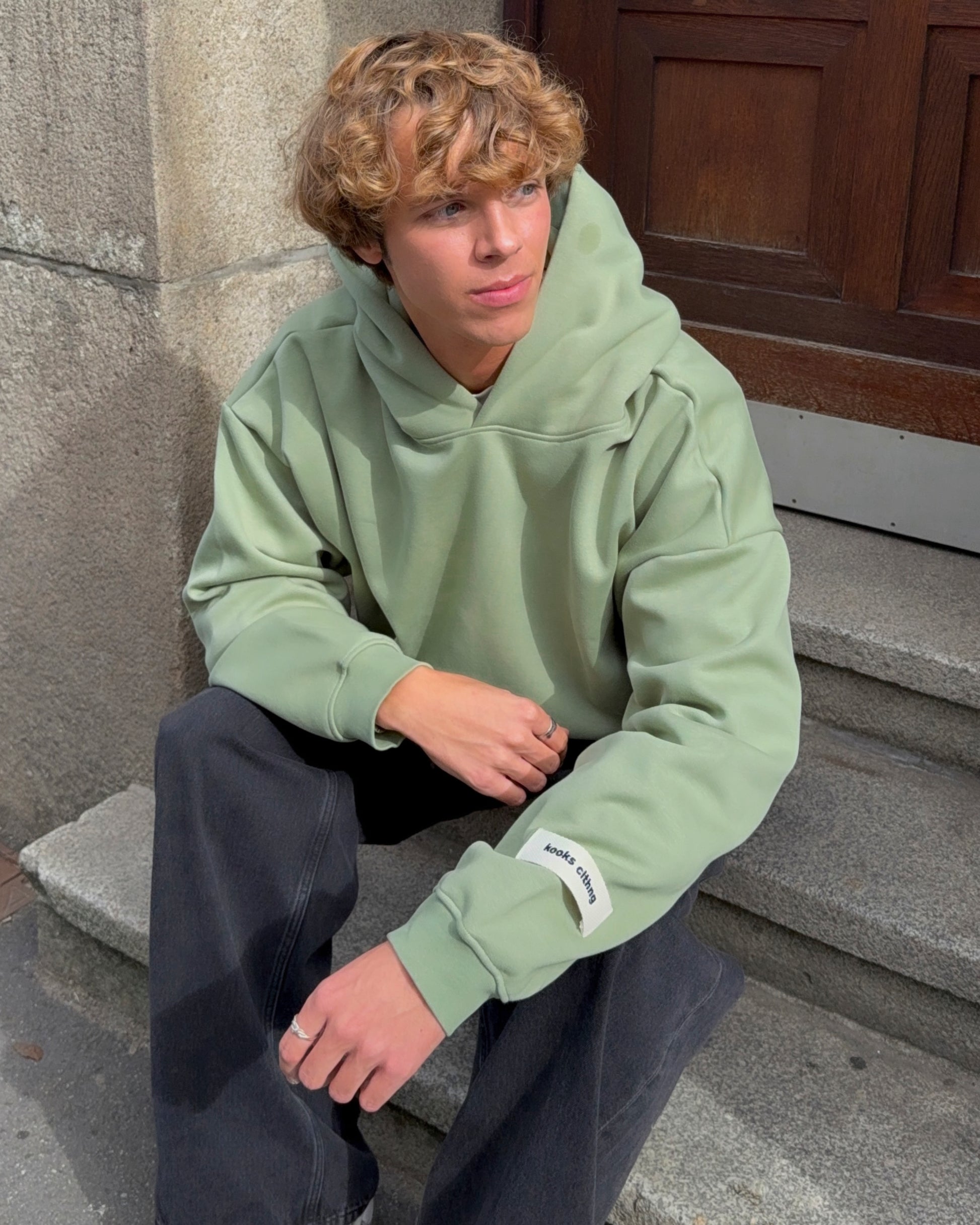 Pistacchio Green Essential Hoodie
